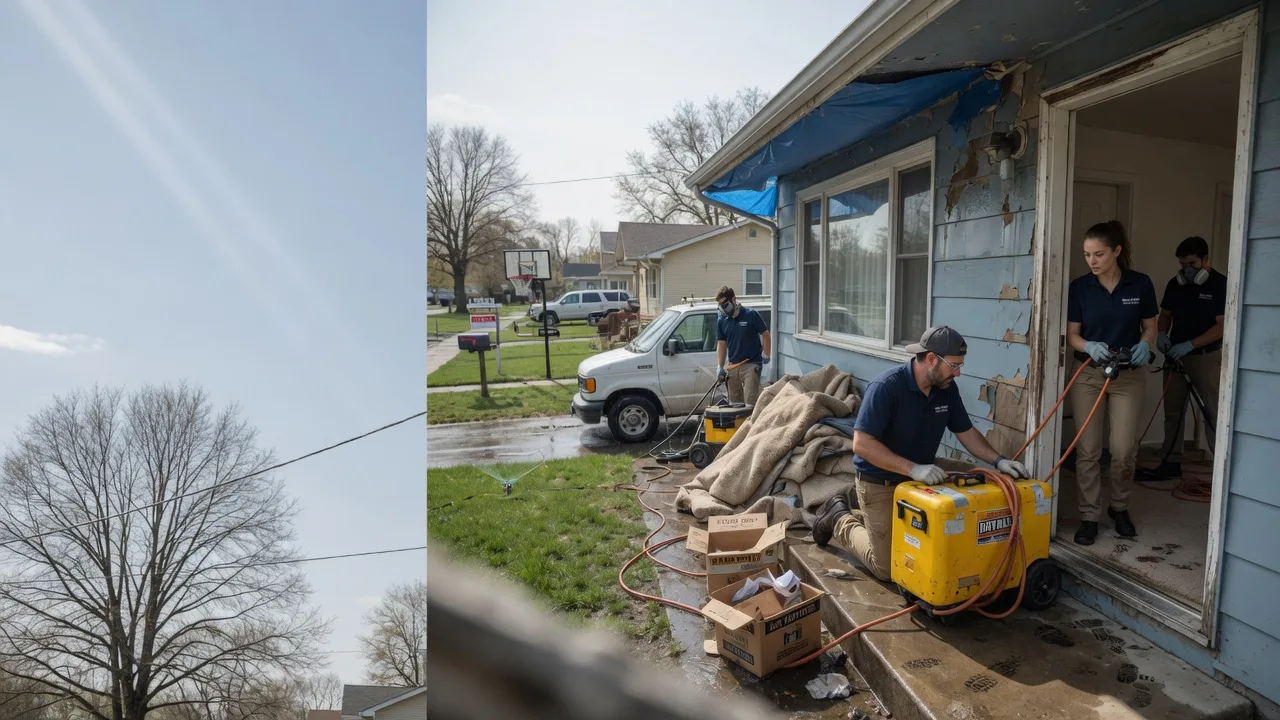 Basement Flood Cleanup in Newaygo, MI near me